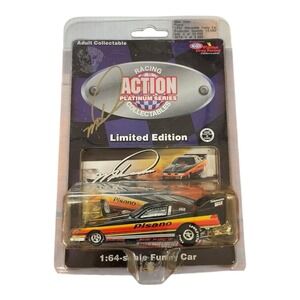 Mike‎ Dunn Pisano 1992 Oldsmobile Funny Car Action Platinum 1:64 Autographed